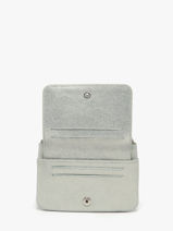 Portemonnee Leder Mila louise Blauw vintage 3853X-vue-porte